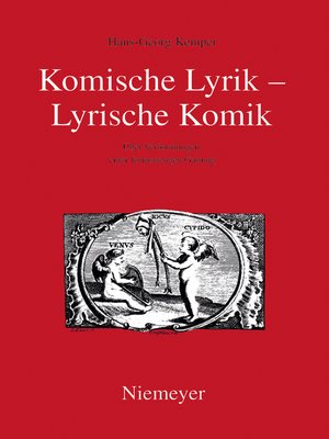 cover image of Komische Lyrik – Lyrische Komik